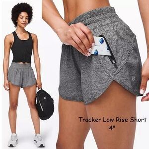 Lululemon Tracker Low Rise Heather Lux Multi